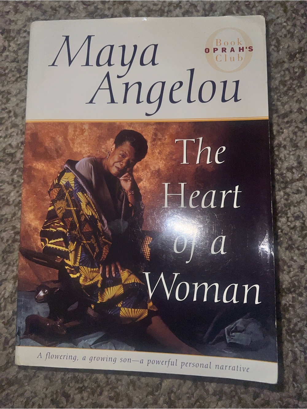 Maya Angelou "The Heart of a Woman" Paperback